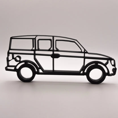 Honda Element Silhouette 7 Inch Long
