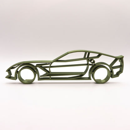 C7 Corvette Silhouette