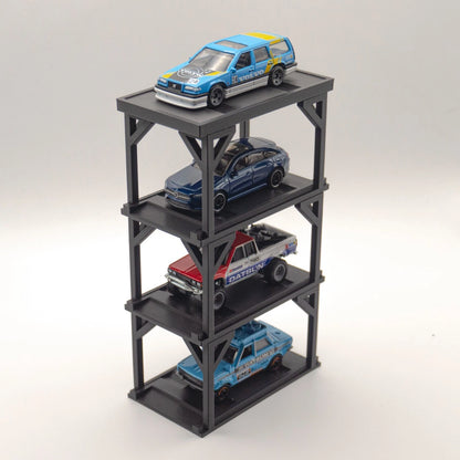 Stackable 1/64 Car Garage Display